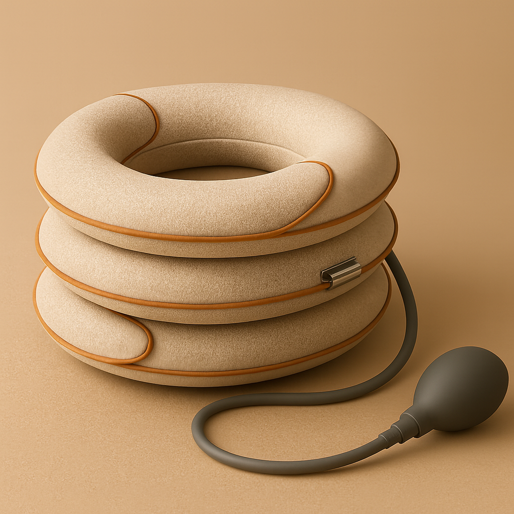 Inflatable Neck Traction Brace – Cervical Spine Decompression